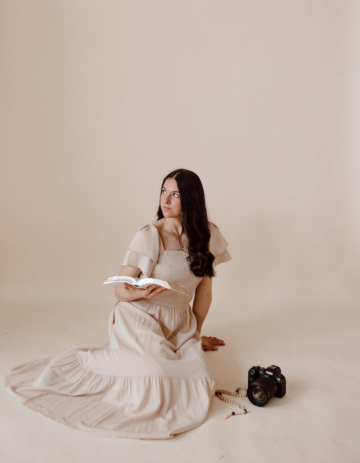Emily with her camera